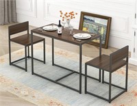 SOGESHOME COMPACT DINING TABLE SET WITH 2 CHAIRS,