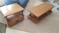 2 Piece Solid Maple Coffee & End Tables