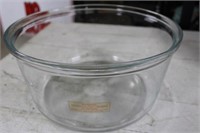 Crest Mixing Large Glass Bowl - Made in France 13D