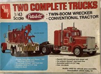 AMT TWO COMPLETE MODEL TRUCKS - OPEN BOX