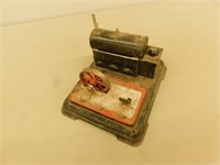 Antique miniature steam engine