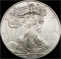 2009 1oz Silver Eagle BU