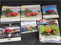 Lot of Vintage Tractor Calendars