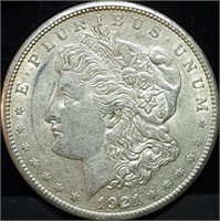 1921-S Morgan Silver Dollar High Grade