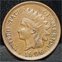 1906 Indian Head Cent, High Grade