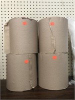 4 ct. of Large Brown Paper Towel Rolls