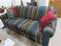 82" sofa good used condition southwest design