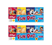 16 Pack Kellogg's Fun Pac 210 Gram BB 04/24