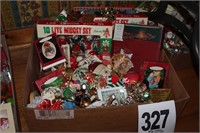 Box Lot Christmas Ornaments