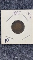 1897 Indian Head Penny