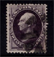 US STAMP SCOTT# 162  -  USED - SCV: $145.00