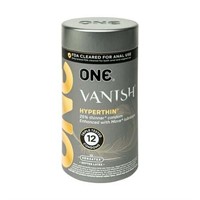 ONE Condoms Vanish Hyperthin  FDA Anal and Vaginal