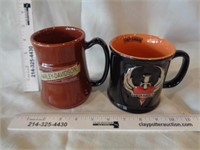 2 Harley-Davidson Coffee Mugs