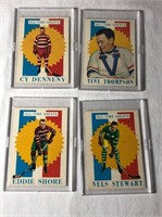 4 - 1960-61 Topps All Time Greats Hockey Cards