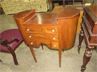 ANTIQUE MARTHA WASHINGTON SEWING CABINET