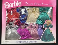 NIP Barbie Deluxe Gown Collection