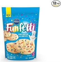 Lot of 12 Funfetti Sugar Cookie Mix 6.5 ounce