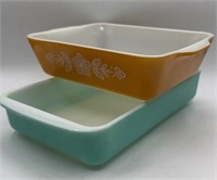 2 PYREX BAKING DISHES