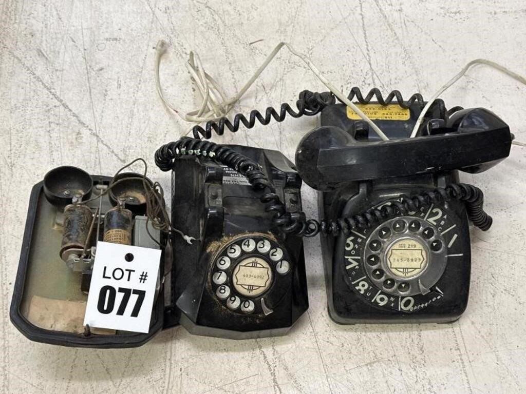 Vintage Rotary Telephones