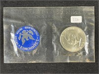 1973 Silver Eisenhower Uncirculated Dollar