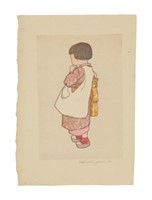 Japanese Woodblock Print by Hiroshi Yoshida