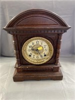 Seth Thomas Oak Cased Mantel Clock