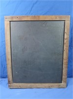 Antique Wood Framed Chalk Board