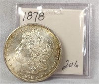 1878-S  $1  BU