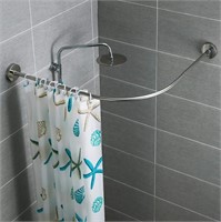 Bathtub Corner Shower Curtain Rod