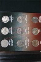 100 years of American Nickels - 9 coins; 7 -