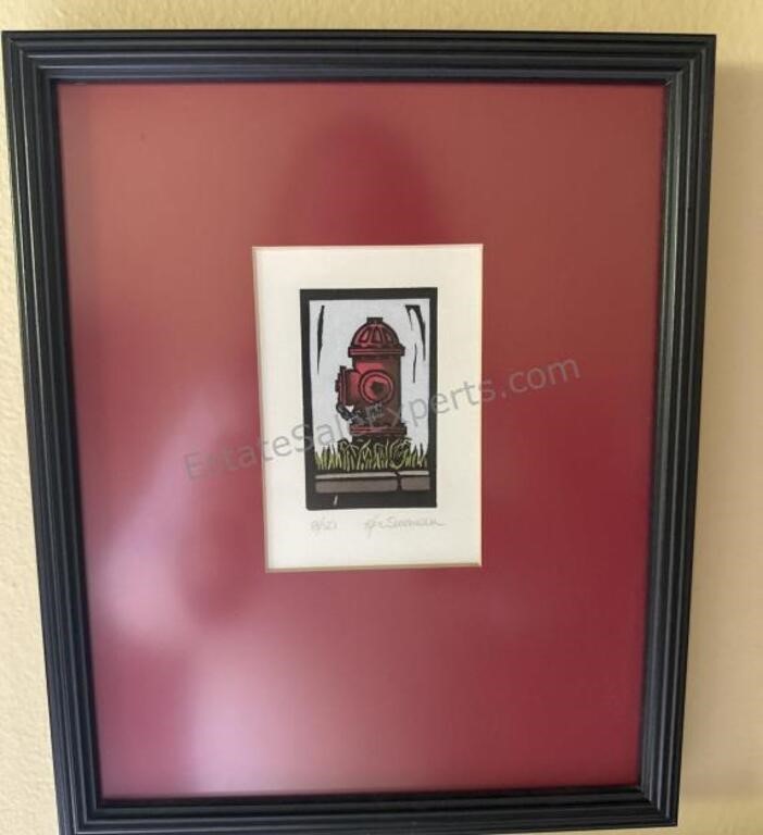 Framed Art Limited Edition KEN SWANSON 21/30