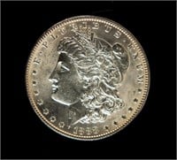 Coin 1888-P Morgan Silver Dollar-Ch BU