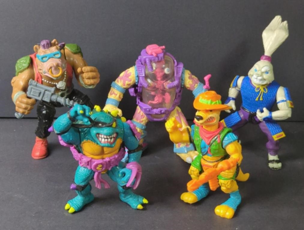 TMNT Villain Action Figure Lot x 5