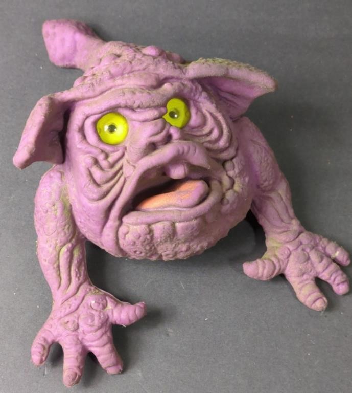 Boglins Squawk Latex Hand Puppet 1987