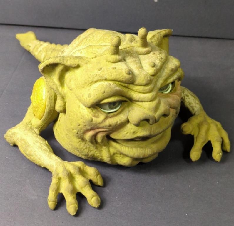 Boglins Dwork Latex Hand Puppet 1987