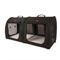 Pet Kennel Double Black