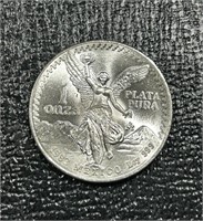 1983 Mexico 1 oz Silver Libertard MS65+