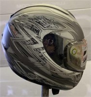 Zoan Zero Racing Full Face X Small Helmet (Grey)