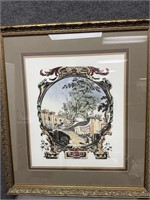 Framed Print of Watercolor