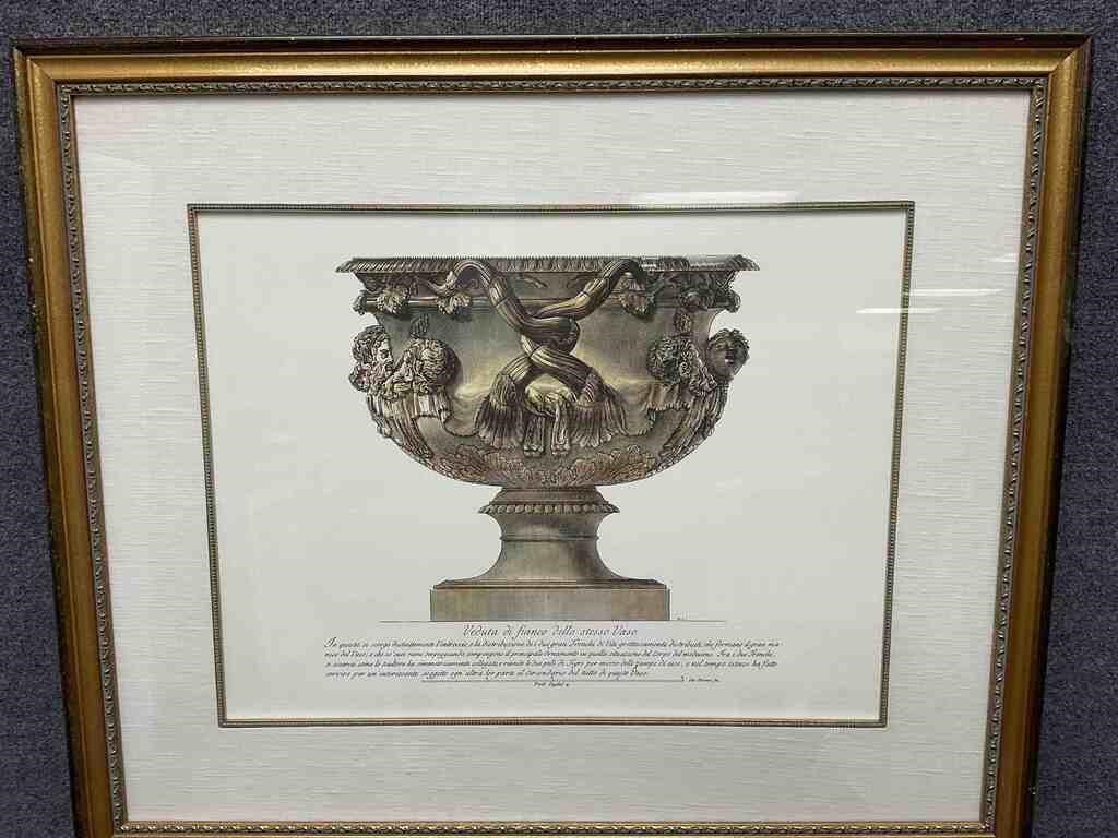 Framed Print of Engraving