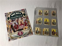 1911 C-55 Reprint Hockey Cards With Book