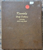 BOOK W/ SET OF KENNEDY HALF DOLLARS - 1964-2012
