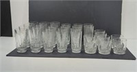 Arcoroc France UV 365 NM Lancer Glass Ware Set