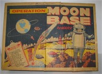 Vintage 1960's Marx Operation Moon Base Space toy