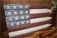 WOODEN FLAG