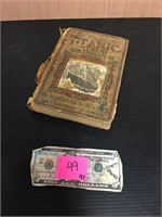 Vintage 1912 The Sinking of The Titantic Book