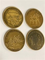 4 Bicentennial World Book Coins