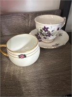 Royal vale bone china tea cup and saucer