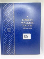 LIBERTY WALK HALF BOOK EMPTY 1916-1940 LIKE NEW
