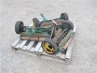 Qty Of (3) 2 Ft Tow Behind Gang Reel Mowers
